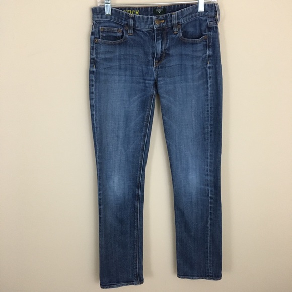 J. Crew Factory Jeans Womens 27R Blue Stretch Matchstick … - Picture 1 of 7